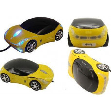 Taxi Mouse Sarı Araba Mouse