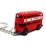 Diecast London Bus Metal Anahtarlık 