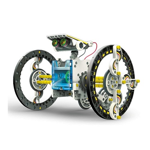 Güneş Enerjili Solar Robot Kiti 14 in 1 