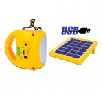 Solar Şarjlı Fener ve Powerbank Set 